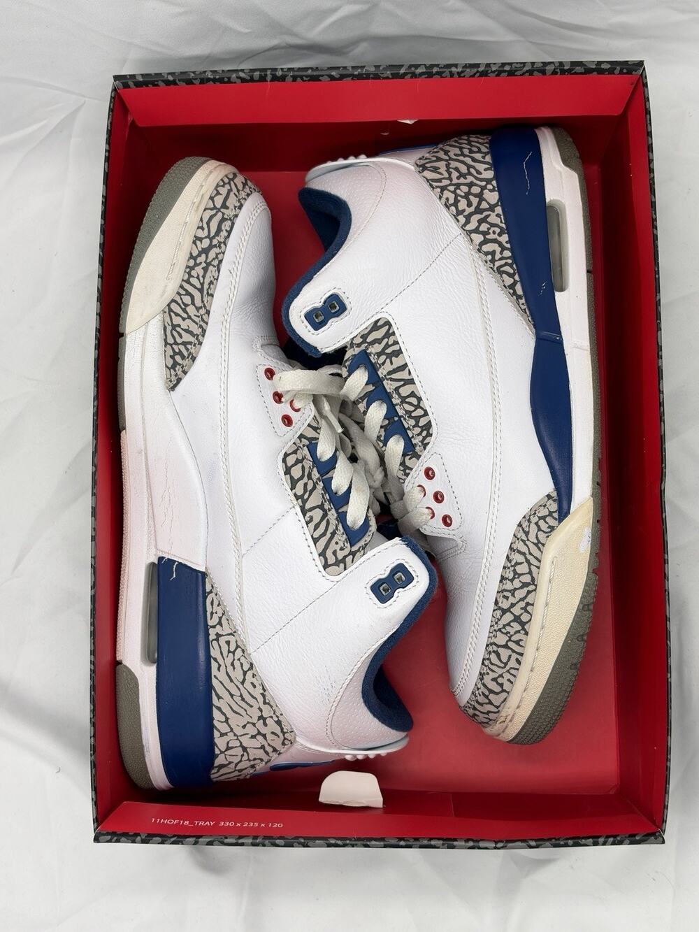 Nike Jordan 3 Retro True Blue 2016 Size 10 Men’s 854262-106